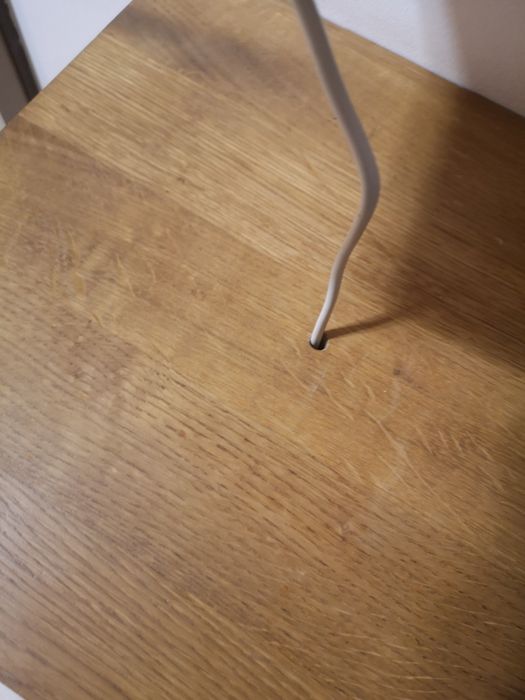 Dębowa konsola 130x35 lite drewno