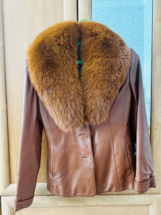 Продам шкіряний піджак