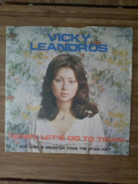 Disco de vinil * Vicky Leandros * "Henry, Let's go to town"
