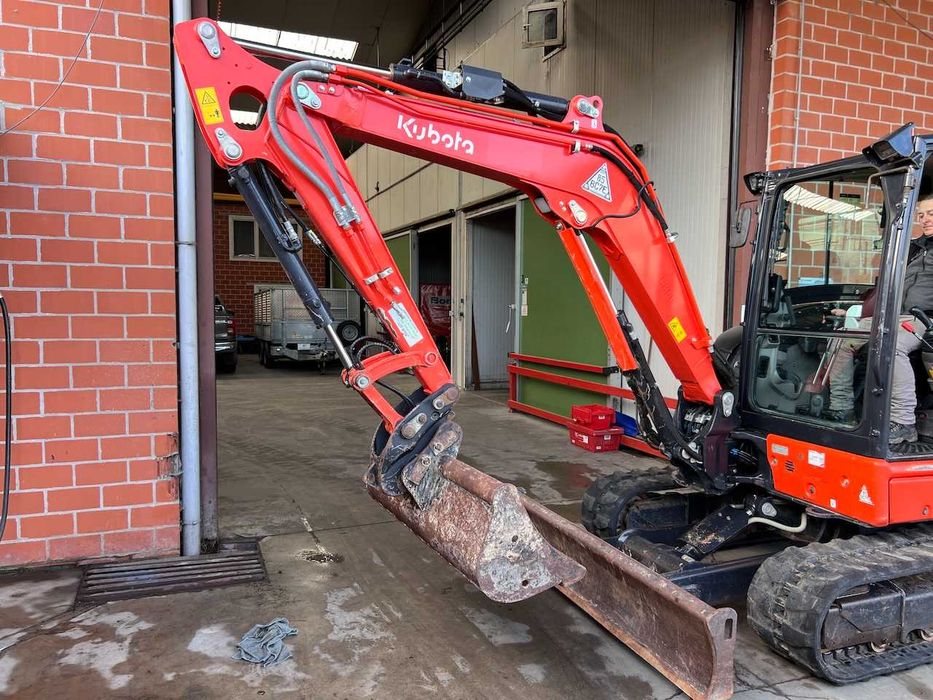 Мініекскаватор Kubota U50-5, 2022 р., 2220 м/г, 4 ковші | Kubota U50-5 Mini Excavator, 2022, 2220 Hours, 4 Buckets