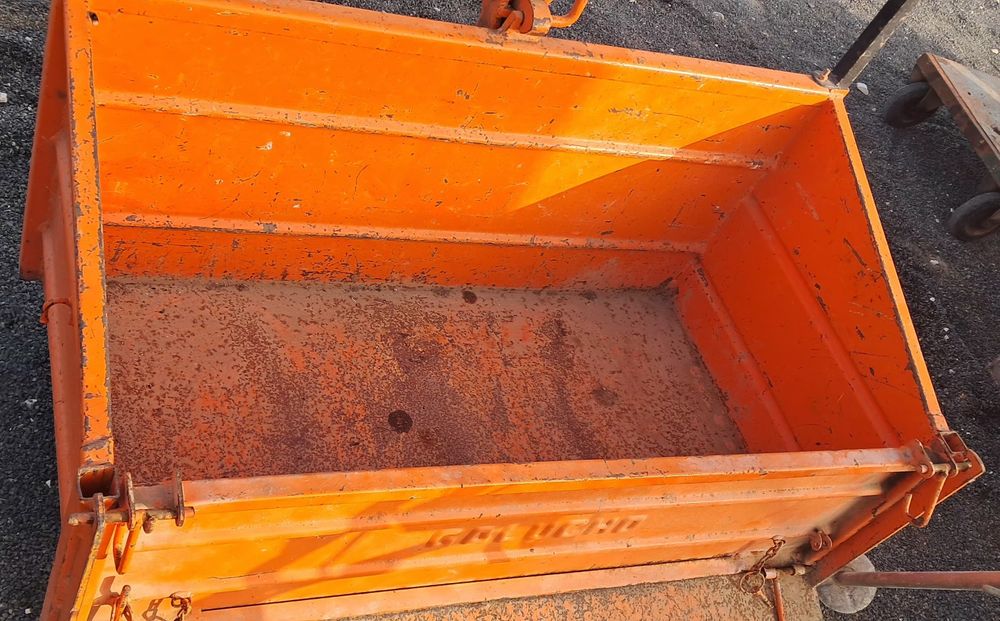 Caixa de carga ou gamela usada galucho 1,30