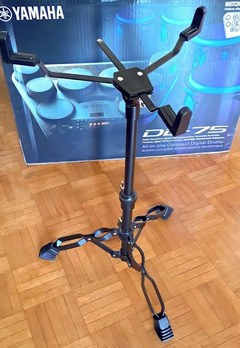 Bundle Yamaha DD-75 (bateria digital compacta) + Suporte de Tarola + Adaptador MIDI