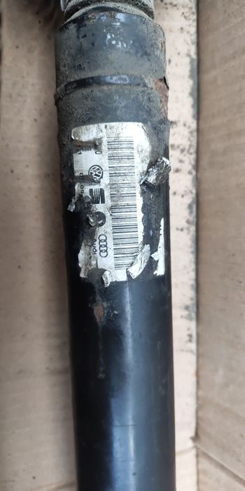 Полуось vw фольцваген golf 7 (дизель) зубов 36