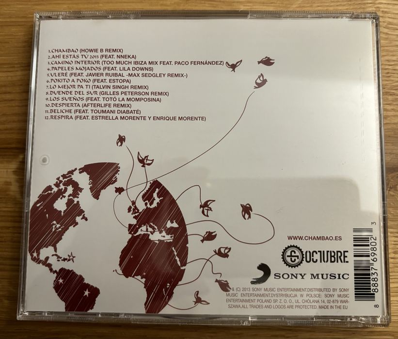 Chambao „10 Años Around The World” CD