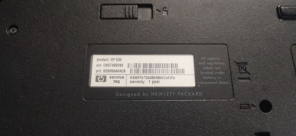 Ноутбук HP - 530