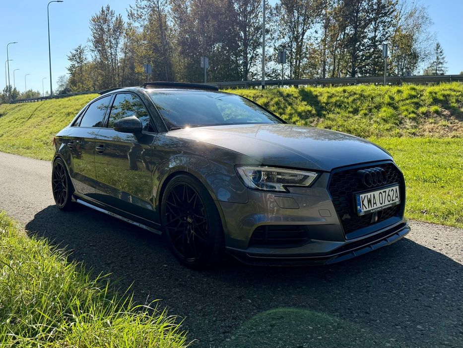 Audi A3 Limousine 2.0T 320KM, Maxton Design, Pops and Bangs