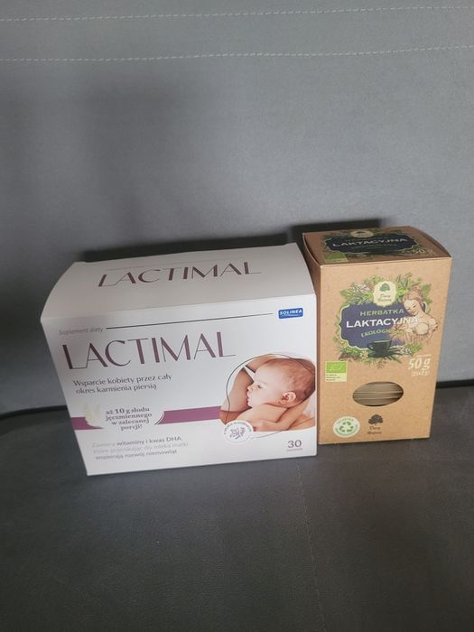 Lactimal + Lactofem + herbatka laktacyjna Dary Natury