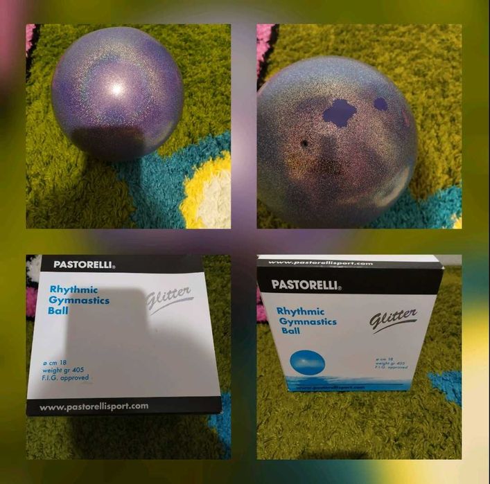 Мяч для художественной гимнастики Pastorelli 18 см