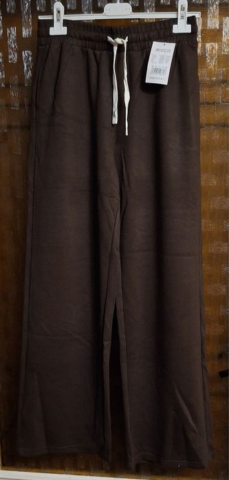 Spodnie damskie szwedy, czekolada