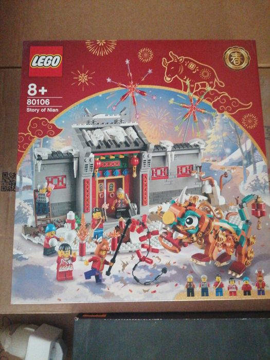 LEGO 80106 Story of Nian (Novo e Selado) | Edição Tradicional Chinesa
