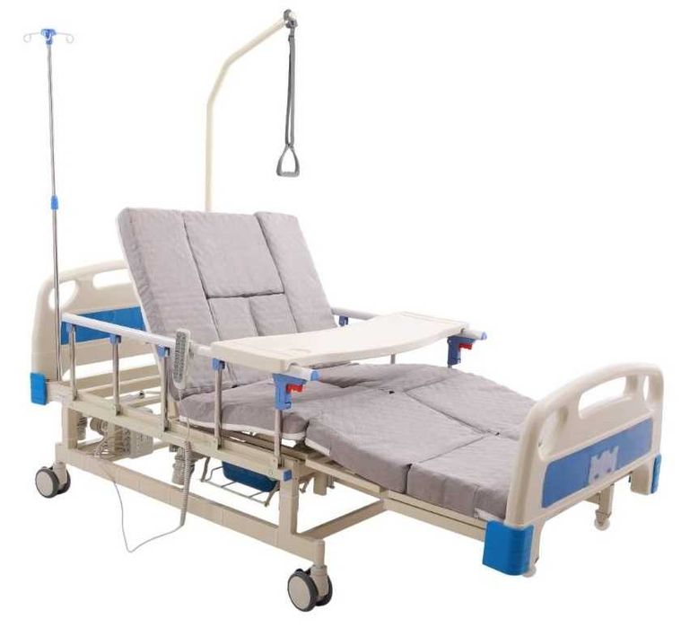 Ліжко Електро + Механіка з туалетом MED1-H01 left. Працює без світла