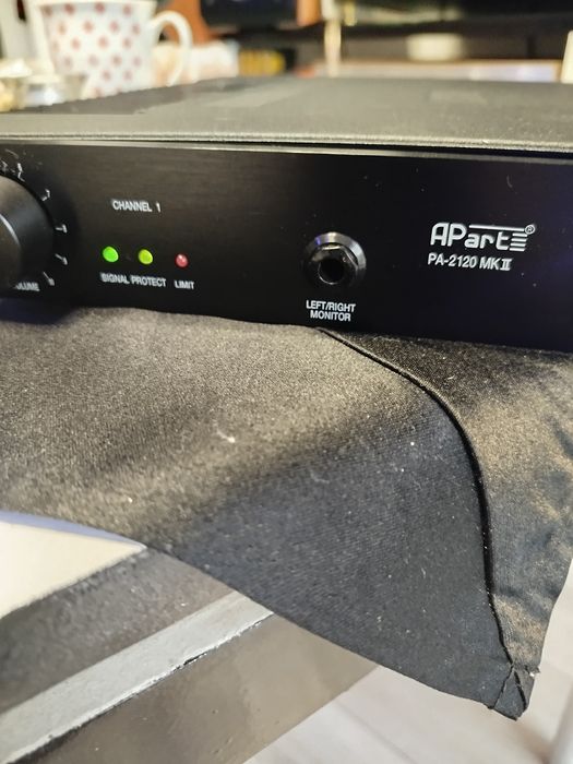 Tanio Końcówka mocy-wzmacniacz-Dual mono Apart Pa 2120 MK2