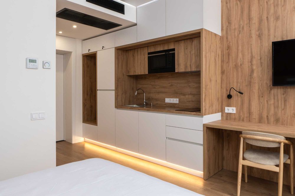 Подобова оренда 1к апартаментів у готелі "Lumen living" м. Деміївська