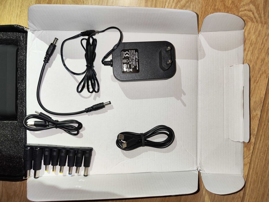 Павербанк зовнішній акумулятор Power Bank 72000 mAh Black