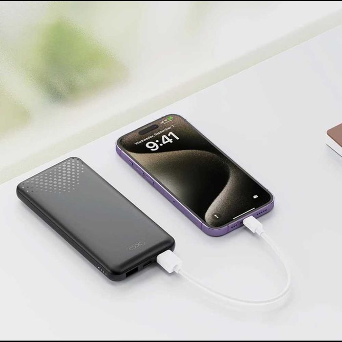 Внешний аккумулятор Power bank XO PB312 10000 Mah батарея зарядка