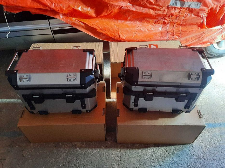 Suporte ferros para malas laterais givi Trekker Africa twin xrv 750
