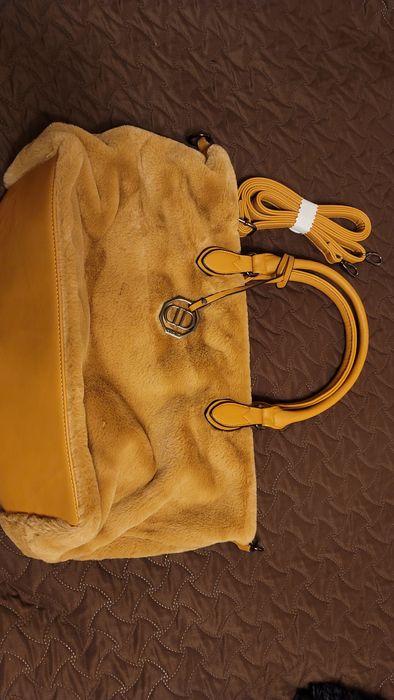 Сумка жіноча DUDLIN, штучне хутро, Італія