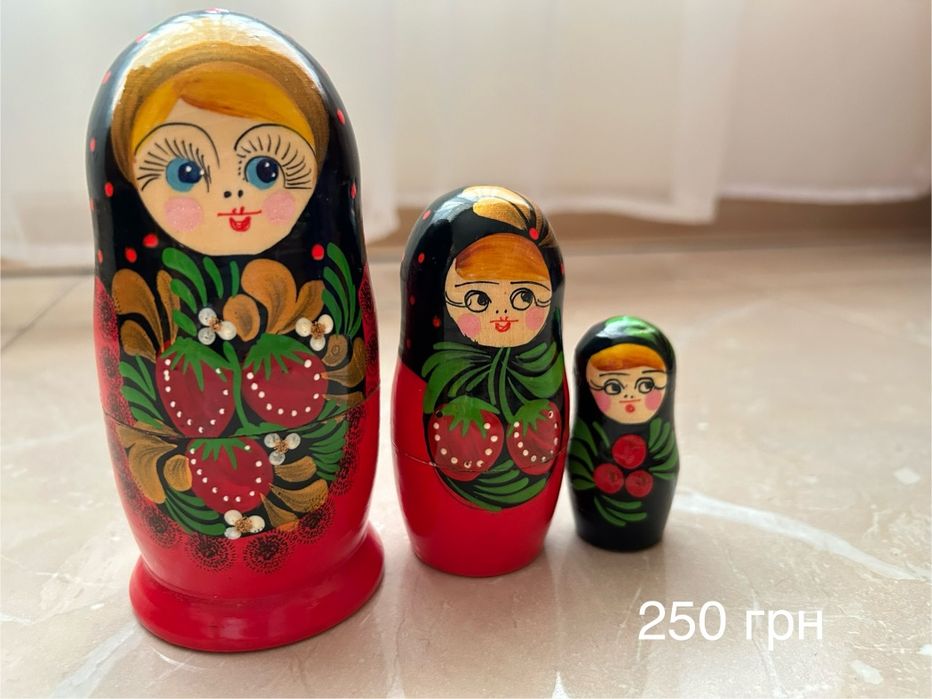Мотрійки деревʼяні