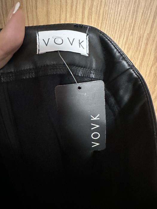 Нова спідниця VOVK з екошкіри , розмір XS(може бути на S)