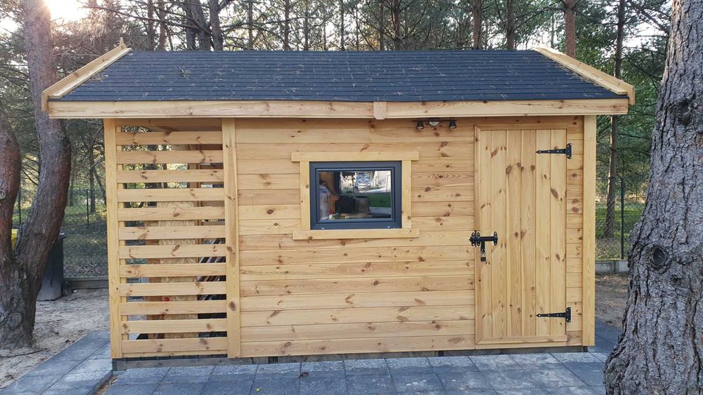 Domek narzędziowy domki narzędziowe drewutnia drewutnie altana ogród