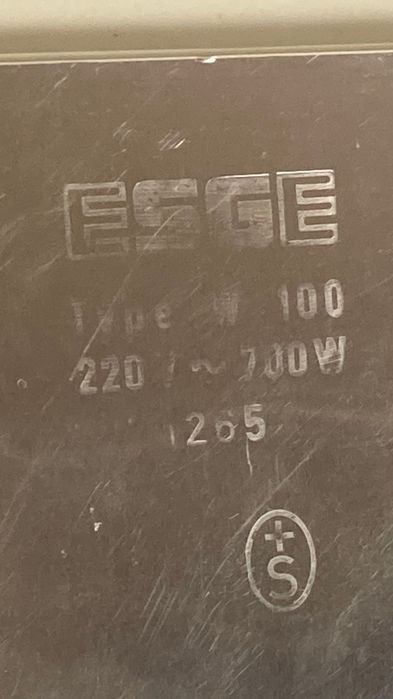 Elektryczny podgrzewacz do potraw, płyta grzewcza