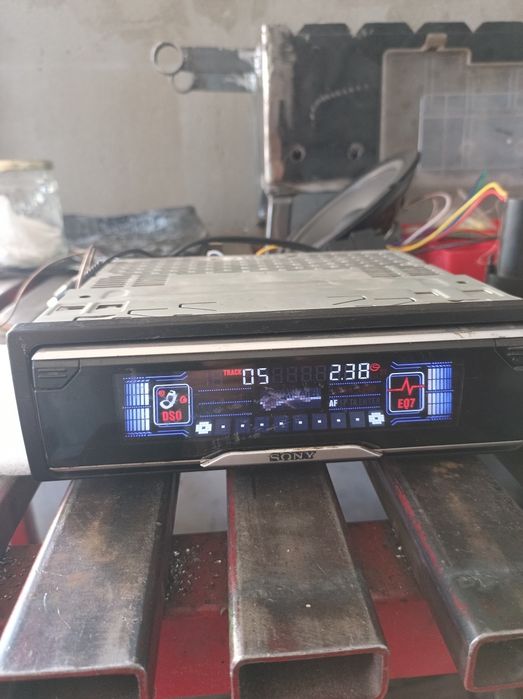 Ретро магнитола Sony cdx-ca850