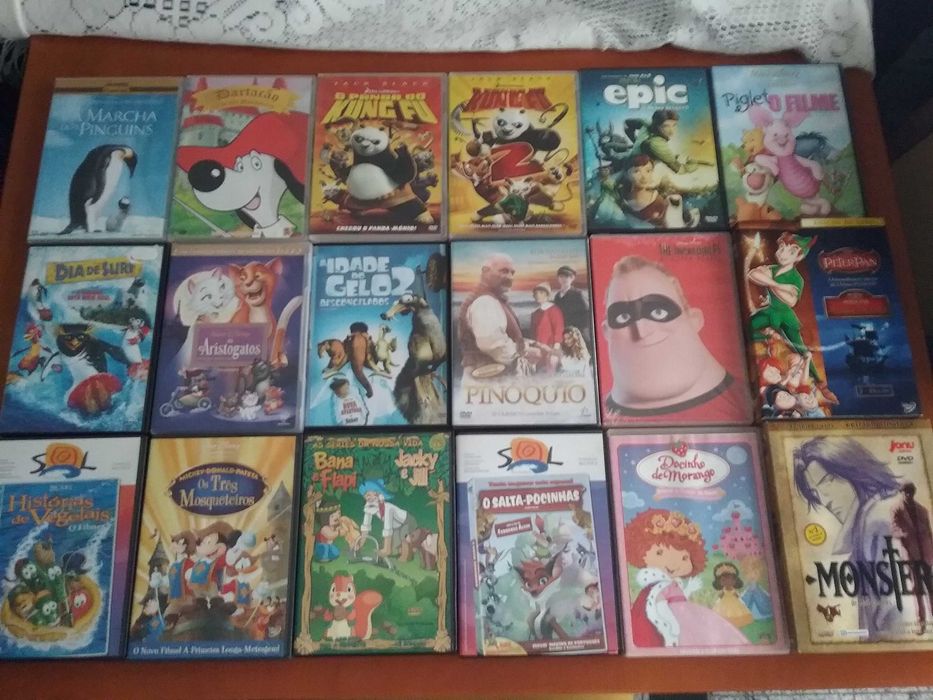 Dvd infantis e juvenis