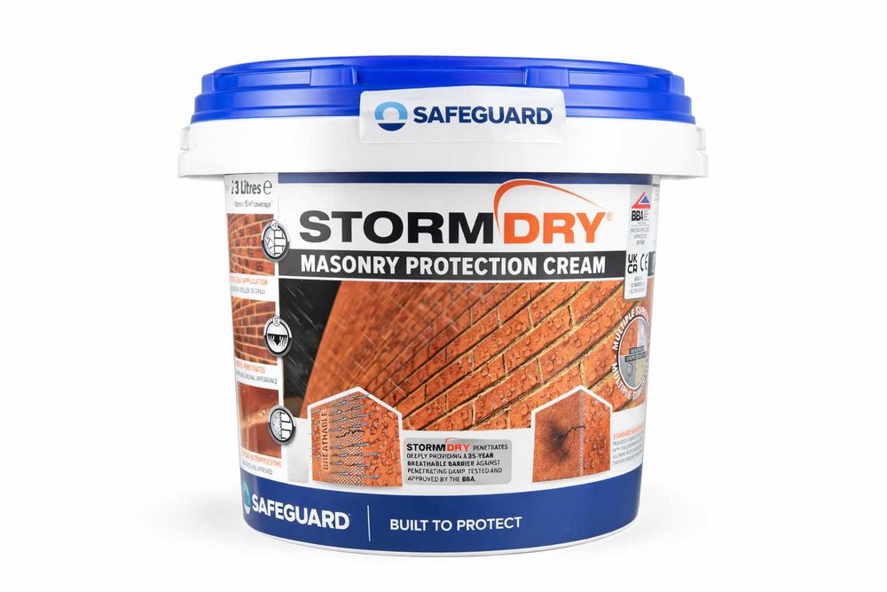 Stormdry 3L krem impregnujący do elewacji/muru - 25 lat ochrony