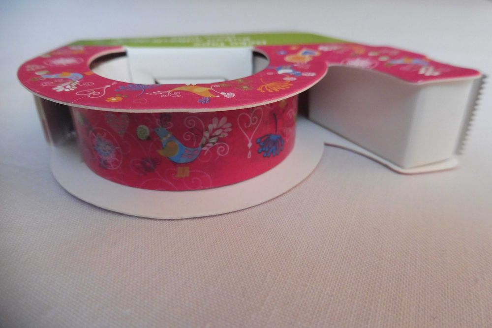 Taśmy klejące dekoracyjne nowe 13 szt. różne wzory