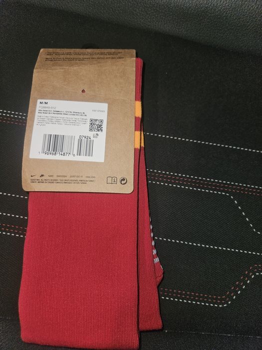 NIKE Move To Zero Skarpetki M/M (38-42) - Czerwone Paski - NOWE