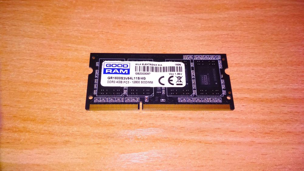 ОЗУ Оперативна пам'ять DDR3-DDR3L до ноутбука оновлено список 21 числа