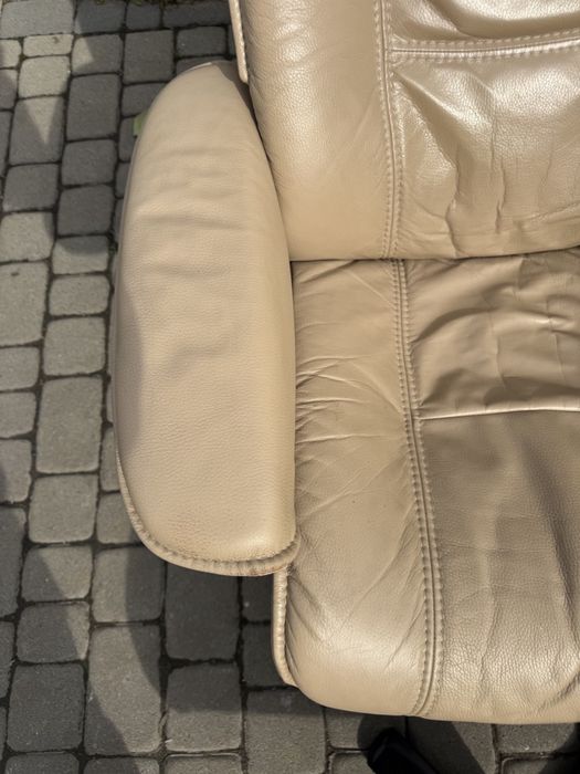 Крісло реклайнер шкіра (00131)крісло релакс Розкладне крісло