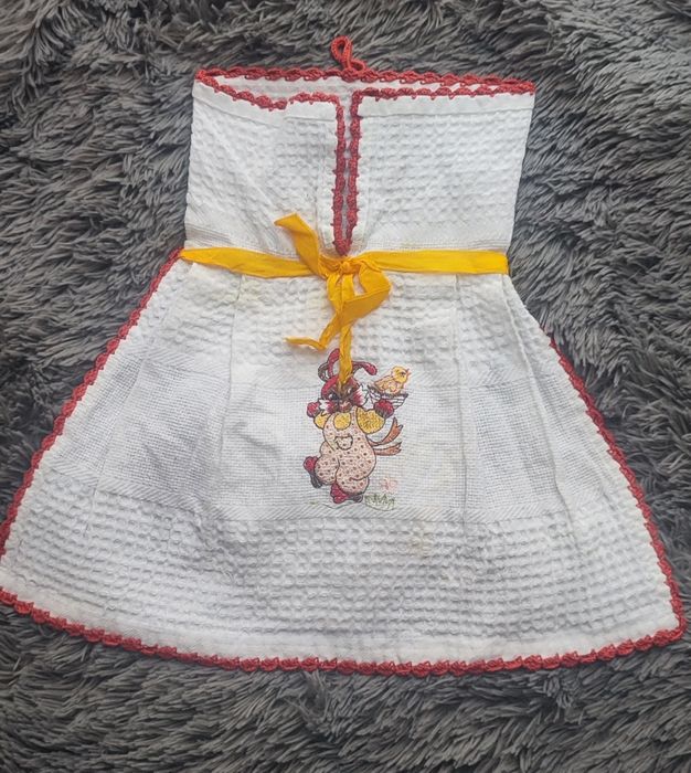 Panos de cozinha da Páscoa c Crochet - Novos