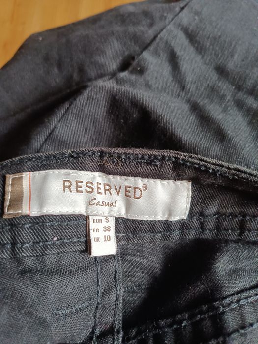 Czarna spódnica dżinsowa