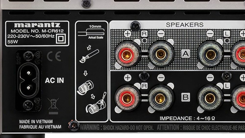 2-kanałowy amplituner MARANTZ Melody X M-CR612