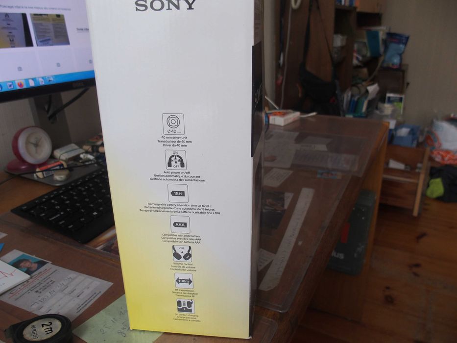 Słuchawki Sony bezprzewodowe