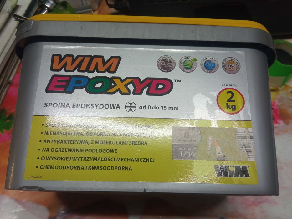 Fuga epoksydowa WIM kolor antracyt -2kg