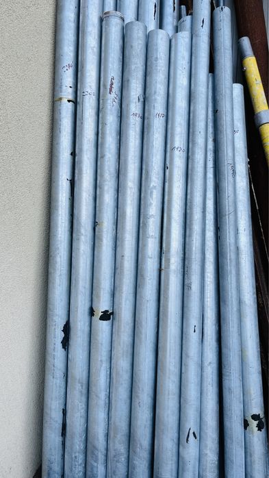 Rura ocynkynkowana grubosc scianki trzy mm