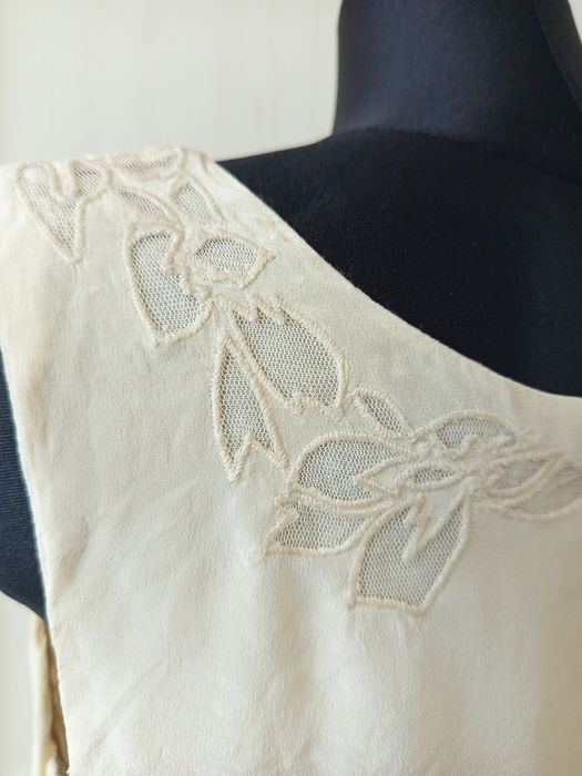 Vintage jedwabna bluzka M/L Jigsaw