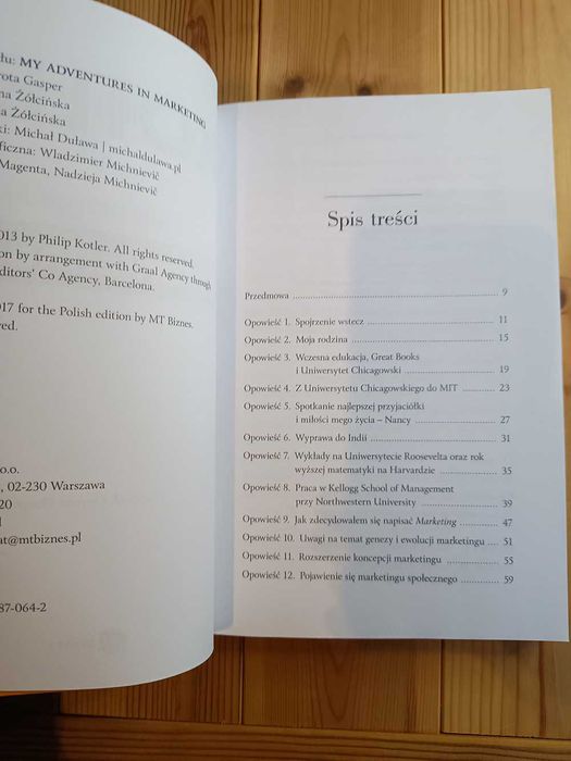 Philip Kotler "Moje przygody z marketingiem", mt biznes