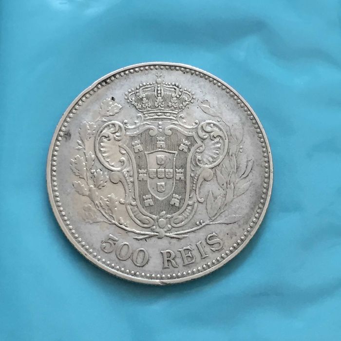 500 Réis 1909 - D. MANUEL II