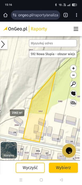 Ziemia rolna z zabudowaniami