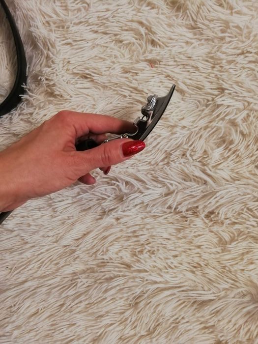 pasek skórzany Audi 135 czarny