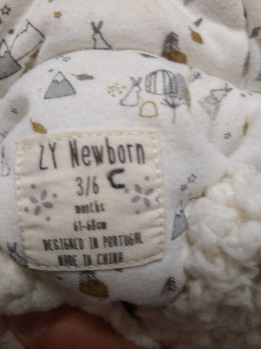 Casaco Zippy 3/6 meses