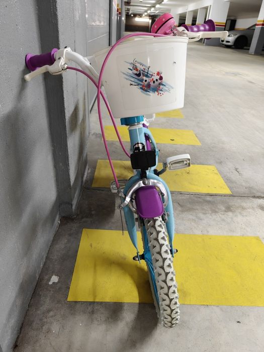 Bicicleta criança frozen