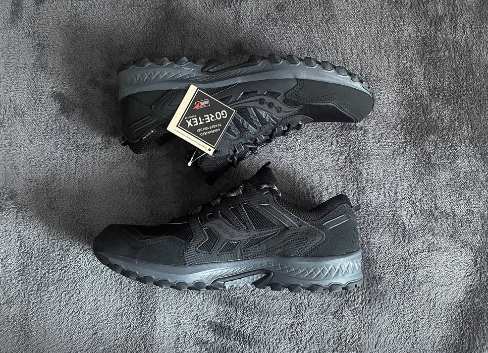 Nowe buty Saucony Grip GTX czarne gorskie waterproof goretex