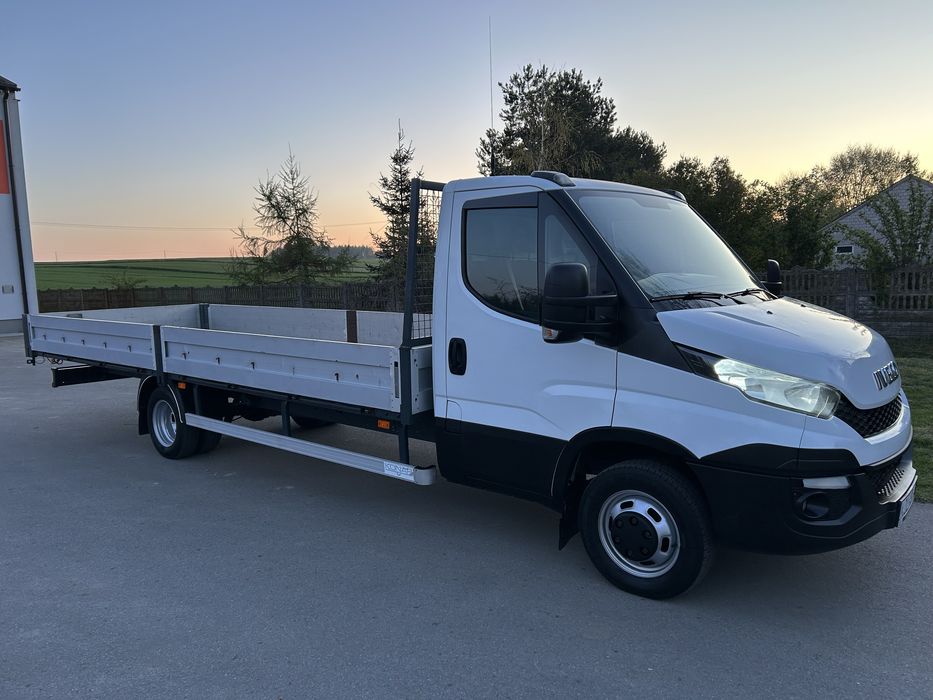 Iveco Daily 50C35 3.0 150KM • MAXX • Bez AdBlue • 1 Właściciel • Rozstaw 4.75 •  Salon PL • 6,5m Paka • Bliźniak • Klima • MAXXX