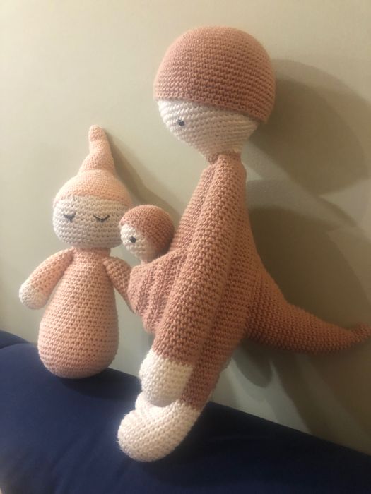 Peluche (boneco) croché