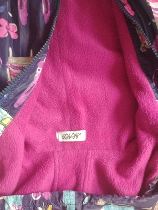 Куртка весна, вітрівка на флісі