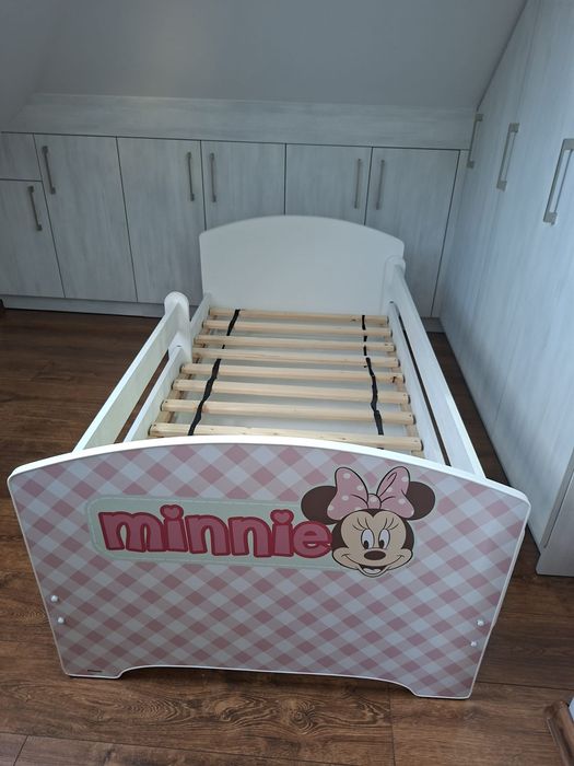 Łóżko 160x80 dla dziewczynki minnie